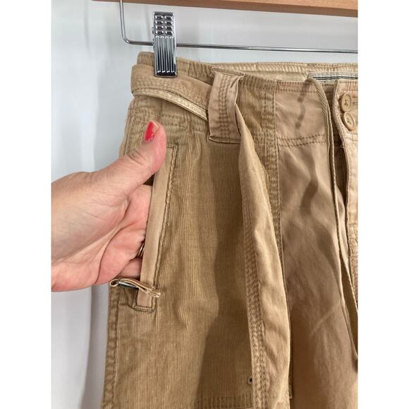 Abercrombie & Fitch Y2K Skater Baggy Cargo Belted Pants 24 Short NEW - Picture 8 of 16